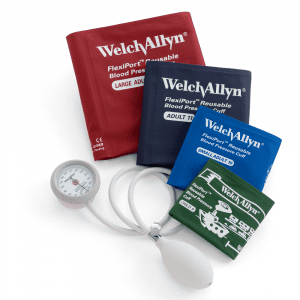 WADS44-MC Esfigmomanómetro aneroide Durashock Multicuff C/4 Brazaletes 12 11 10 9