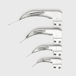 Hoja para laringoscopio curvo MACINTOSH (fibra óptica)