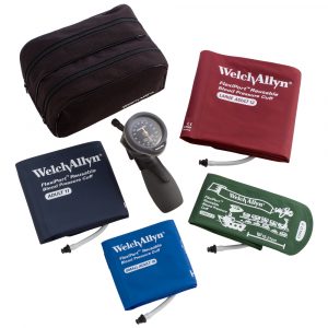 WA5098-30 Set de Baumanómetro Aneroide Serie Gold y Brazaletes Múltiples Flexiport