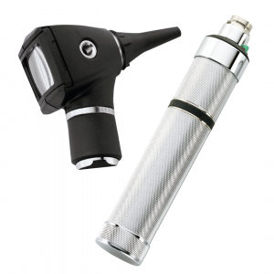 WA20000-C Otoscopio halógeno con Mango Recargable