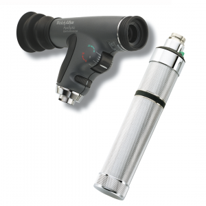 WA11820+71000-C Oftalmoscopio PanOptic 3.5V con Filtro de Cobalto + Mango